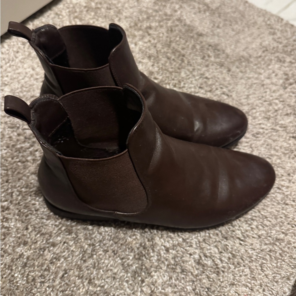 Source Unknown Brown Ankle Boots
